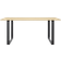 Muuto 70/70 Solid Oak / Black Dining Table
