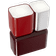 &Tradition Tabata LN10 Dark Burgundy/Vermilion Red Wall light