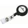Durable Badge Reel with Snap Button Strap Charcoal