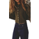 H&M Rib-Knit Cotton Cardigan - Dark Khaki Green