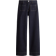 H&M Wide High Jeans - Dark Denim Blue