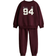 H&M Sweatshirt & Joggers Set 2-piece - Dark Red/94 (1296447006)