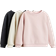 H&M 3-Pack Sweatshirt Med Borstad Insida - Mörkgrå/Hjärta