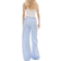 H&M Cotton Pyjama Bottoms - Light Blue/Striped