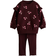 H&M Sweatshirt & Leggings Set 2-piece - Dark Red/Cherries (1297231002)