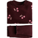 H&M Sweatshirt & Leggings Set 2-piece - Dark Red/Cherries (1297231002)