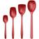 Rosti Classic Red Serving Spoon 4pcs