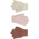 H&M Gloves 3-pack - Light Beige/Light Pink/Dusty Pink (1171338008)