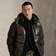Polo Ralph Lauren Gorham Mixed Glossy Down Jacket - Antique Brown