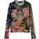 Desigual T-shirt - Blå/Mörkgrön/Lax/Magenta