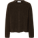 Selected Lulu New Knit Cardigan Ullblandning Stickad Kofta - Brun
