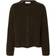 Selected Lulu New Knit Cardigan Ullblandning Stickad Kofta - Brun