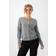Selected SLFThea LS Knit Merino Cardigan - Gråmelerad