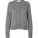 Selected SLFThea LS Knit Merino Cardigan - Gråmelerad