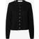 Selected Kofta Slfthea LS Knit Merino 100% Merinoull Stickad - Svart