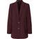 Selected Femme Rita Relaxed Blazer - Burgunder