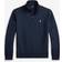 Polo Ralph Lauren Cotton Blend Double-Knit Quarter Zip Fleece - Blue
