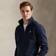 Polo Ralph Lauren Cotton Blend Double-Knit Quarter Zip Fleece - Blue