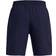 Under Armour Boy's Tech Woven Wordmark Shorts - Midnight Navy/White (1383341-410)