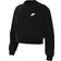 Nike Sportswear Club Fleece Boxy Crewneck Sweatshirt - Sort