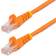 StarTech Snagless Cat5e RJ45 - RJ45 M-M Orange 1m