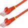 StarTech Snagless Cat5e RJ45 - RJ45 M-M Red 1m