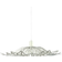 Dyberg Larsen Flora Taklampa Large Pearl White Ø60 cm Pendellampa