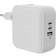 Targus Hyper HyperJuice 70W USB-C GaN Travel Charger White HJ1003WHWWGL