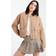 New Look Cropped Barn Jacket - Tan Brown