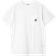 Carhartt WIP S/S Pocket T-shirt - White