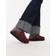 Birkenstock Thick Suede Leather Sandals Boston Papillio - Rouge