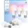 Philips Hue Essential E27 A60 LED Printer 8W 806lm 3-Pak