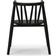 Oaklings Storm Kid's Chair Black Stained Oak