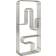 AYTM Curva 32 x 70 cm Silver Vägghylla 32.9cm