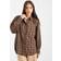 New Look Check Long Sleeve Shirt Plus Size - Brown