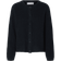 Selected Uldblanding Strikket Cardigan SLFLULU - Dark Sapphire