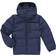 Polo Ralph Lauren Ripstop Down Jacket Hooded Padded Bomber - Navy Blue