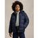 Polo Ralph Lauren Ripstop Down Jacket Hooded Padded Bomber - Navy Blue