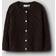 Name It Cardigan Stickad NmfFleslit Seal Brown Hålmönst