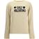 Valentino Round Neck Knitwear Logo Knitted Sweater - Betulla/Nero