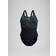 Speedo Hyperboom Placement Muscleback Swimsuit - Black/Green