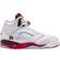 Nike Air Jordan 5 Retro GS - White/Black/Fire Red