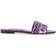 Dolce & Gabbana Läder Skor Bomull Violetta Violet