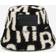 Marc Jacobs Kid's Faux Shearling Bucket Hat - Black