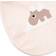 Done by Deer Tiny Pocket Bibs 2-pack Happy Clouds Pink