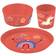 Koziol Connect Children's Tableware Set Dreams Coral Red