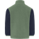 Didriksons Anten Kids Jumper Med Hel Dragkedja Light Moss - Grön