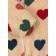 Konges Sløjd Jody Teddy Fleecejakke Bon Coeur Coloré - Creme