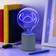 Paladone Neon LED Bulb Lamp Bordslampa