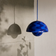 &Tradition Flowerpot VP1 Cobalt Blue/Twilight Blue Pendel ∅ 23cm